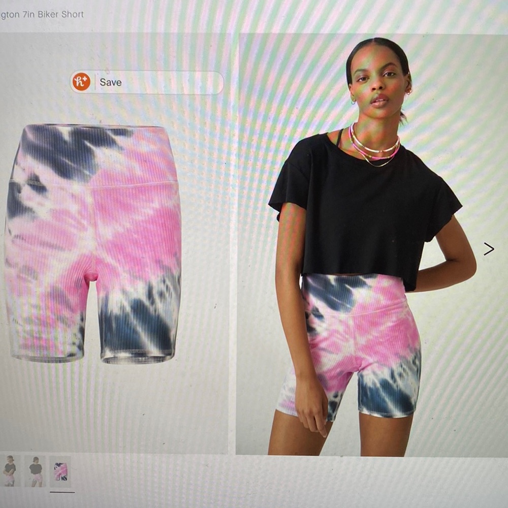 Bandier WSLY Biker Shorts